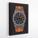 AP Diver Orange Watch Cartoon Style