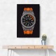 AP Diver Orange Watch Cartoon Style