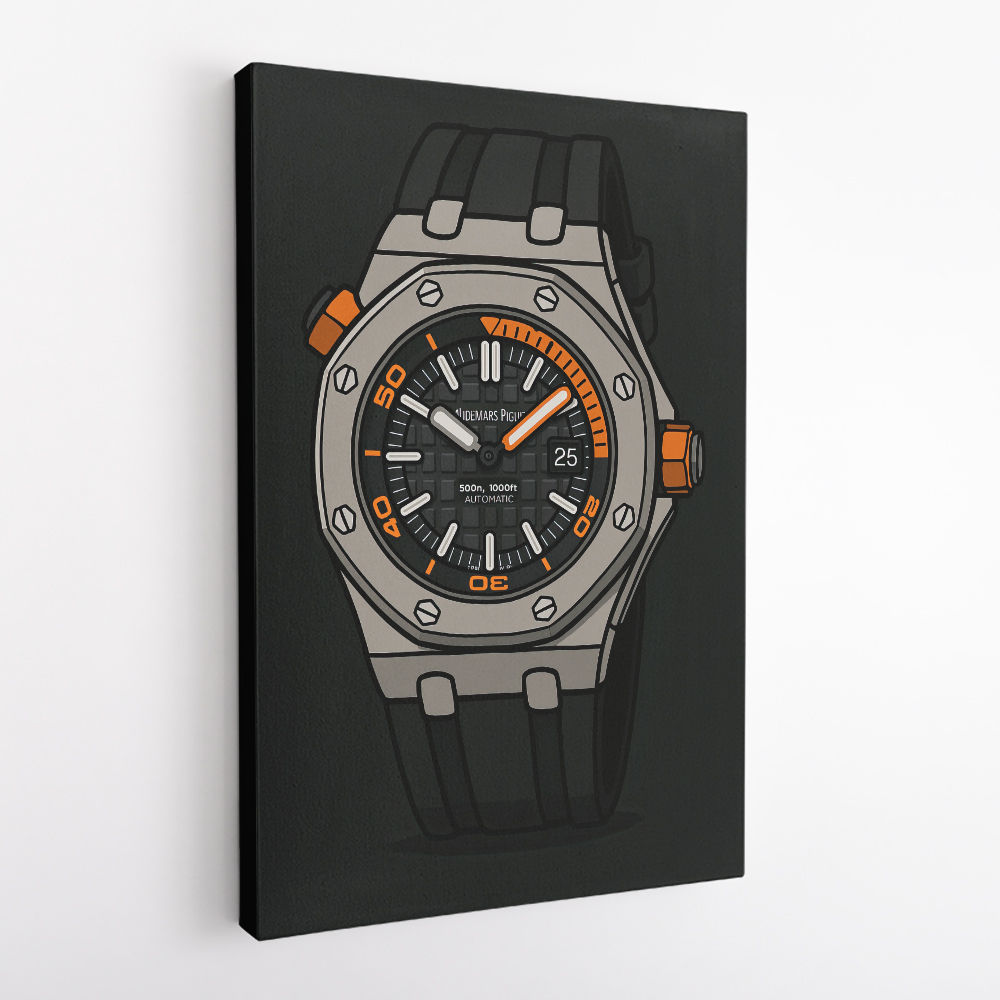 AP Diver Watch Cartoon Style