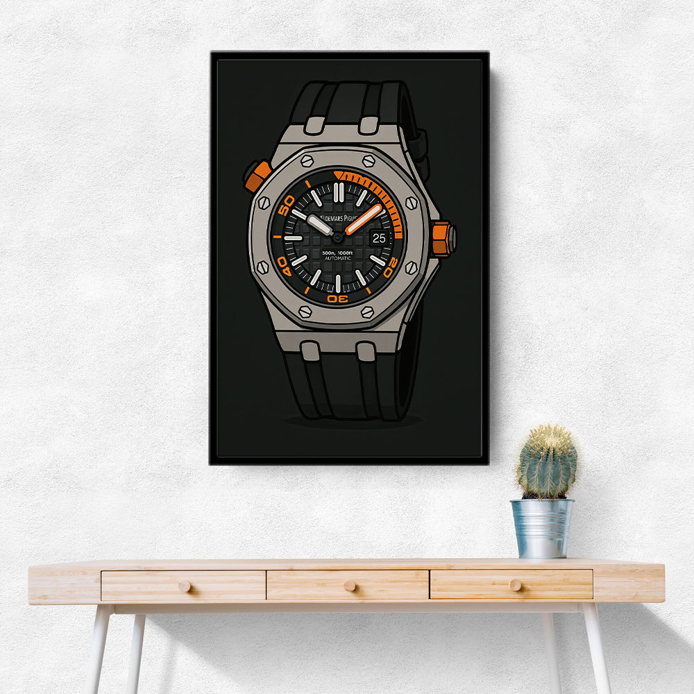 AP Diver Watch Cartoon Style