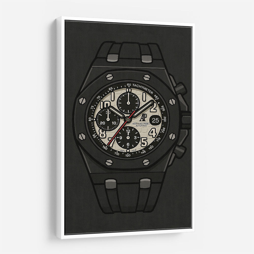 Audemars Piguet Royal Oak Offshore Ceramic Chronograph in Cartoon Style Artwork