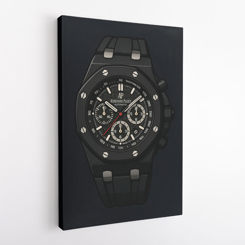 Audemars Piguet Royal Oak Offshore Ceramic Chronograph in Cartoon Style