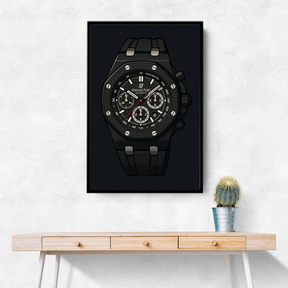 Audemars Piguet Royal Oak Offshore Ceramic Chronograph in Cartoon Style