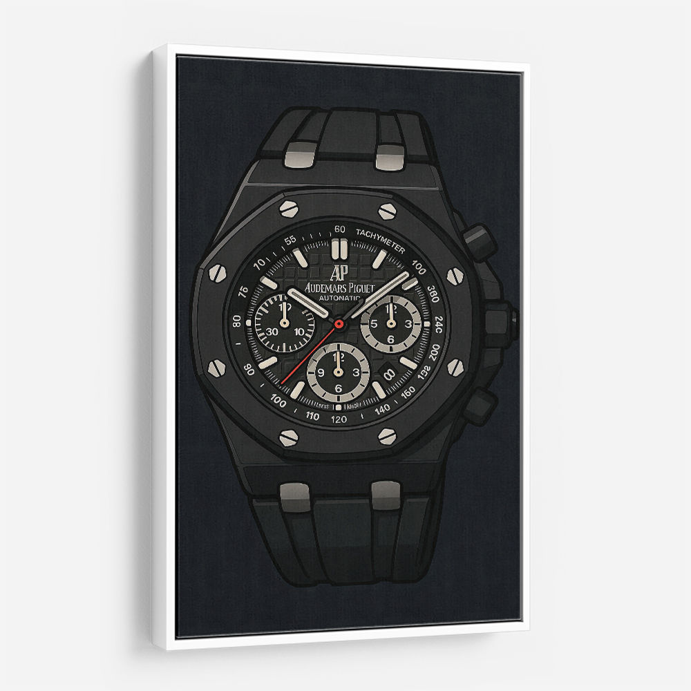 Audemars Piguet Royal Oak Offshore Ceramic Chronograph in Cartoon Style