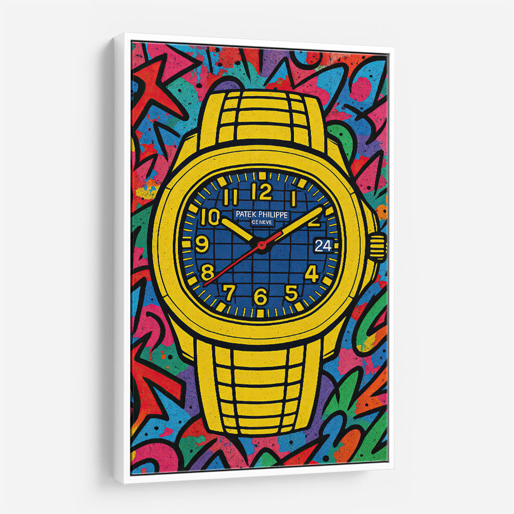 Patek Aquanaut Gold Cartoon Art 2