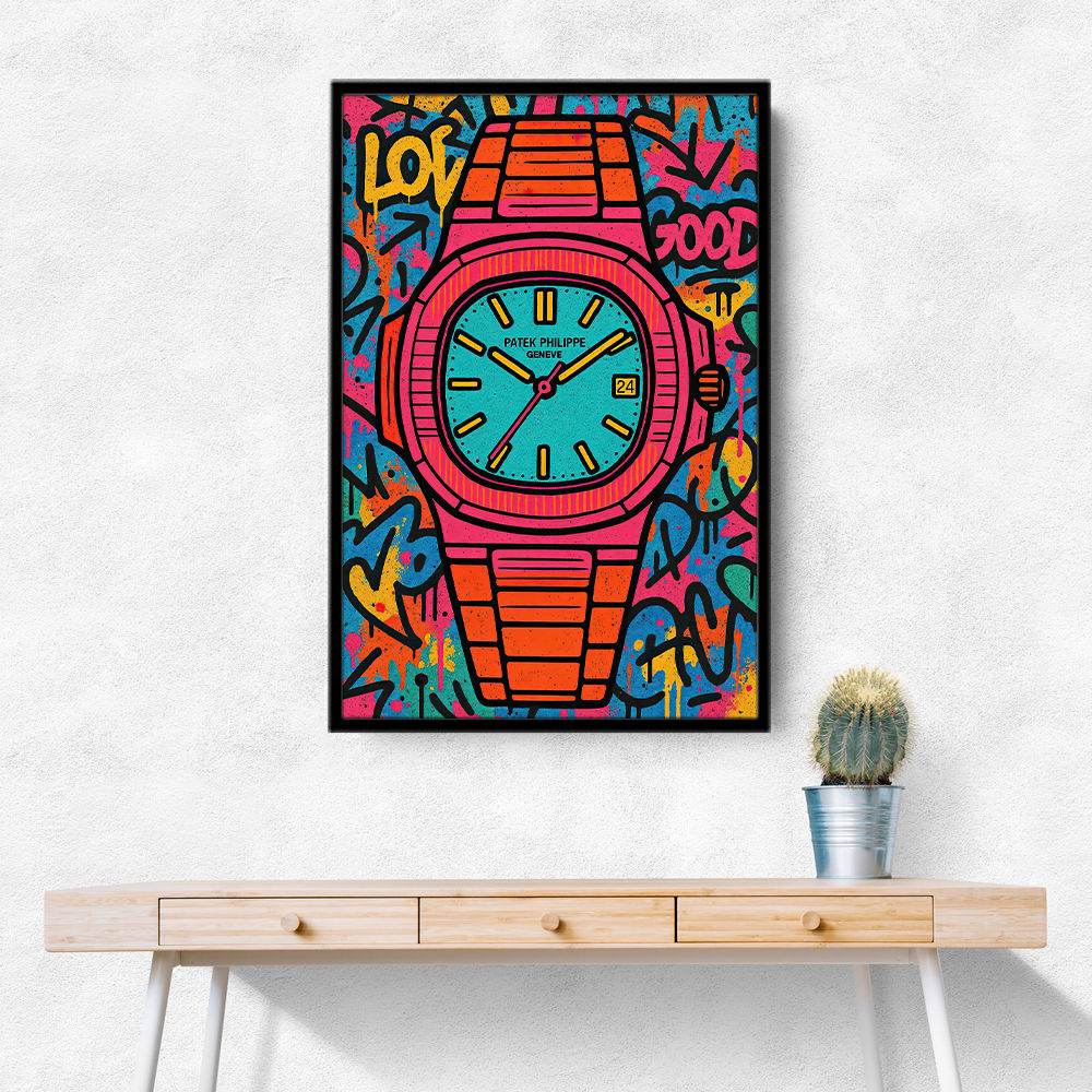 Patek Nautilus Cartoon Art