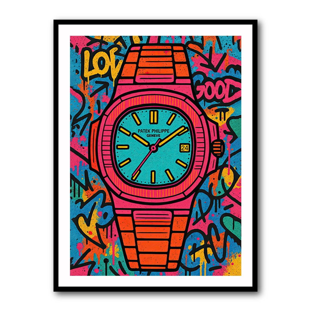 Patek Nautilus Cartoon Art