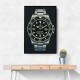 Rolex Submariner Cartoon Style Art 